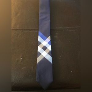 Express Blue Skinny Tie